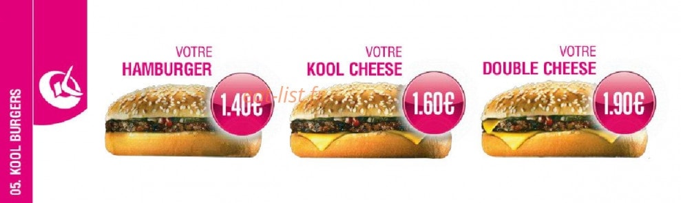 Kool halal — carte page 4