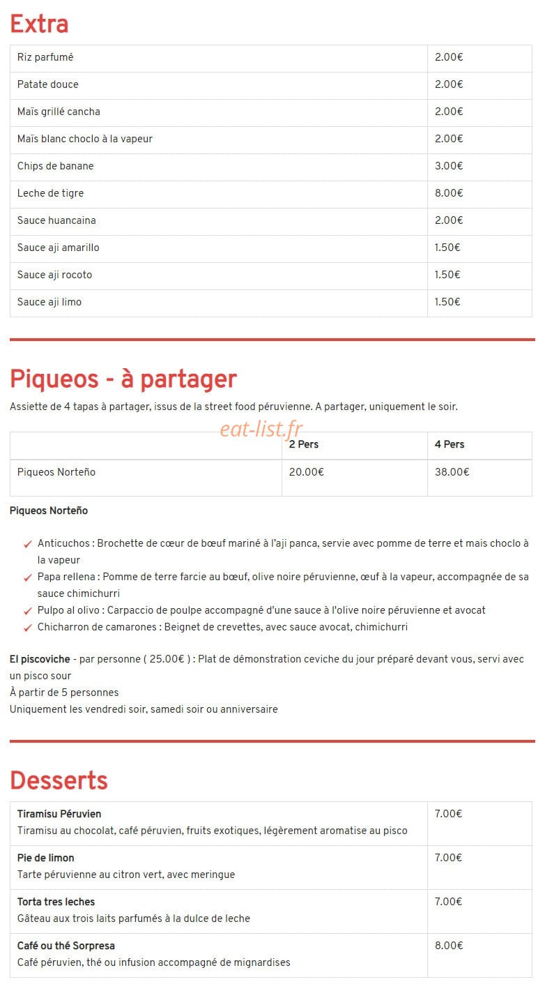 Krioya — carte page 2