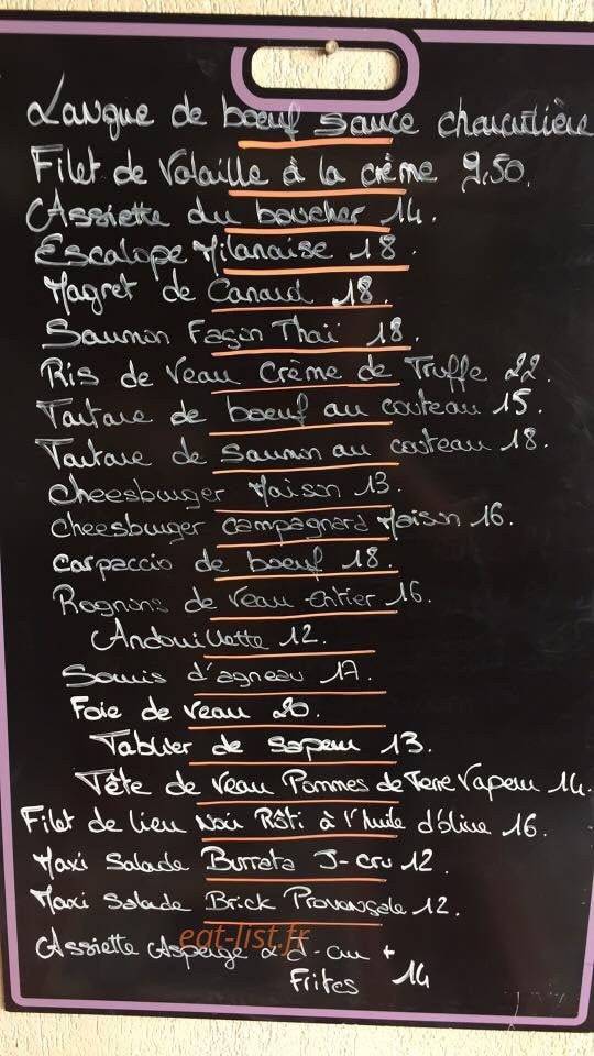 L'echalote — carte page 1