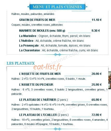 L'Huitrier — carte page 4