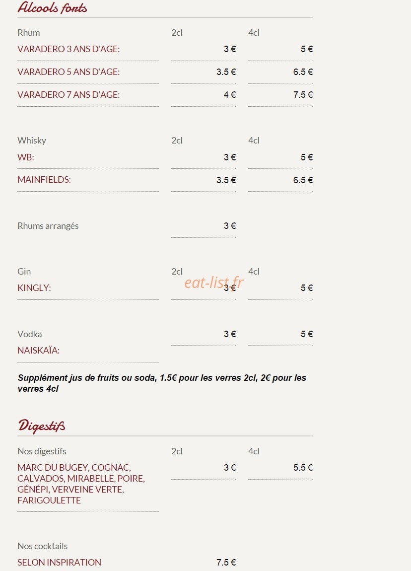 La Fourmilière — carte page 5