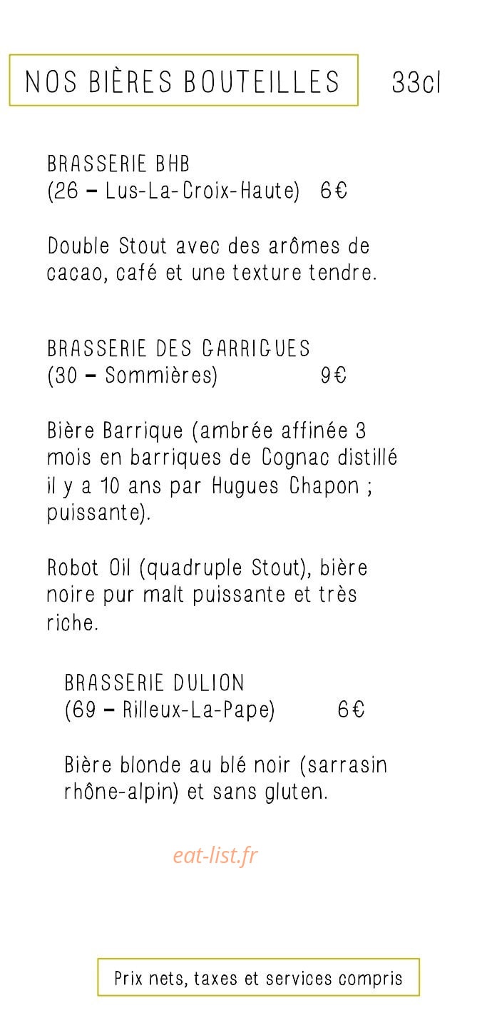La Tête dans le Local — carte page 6