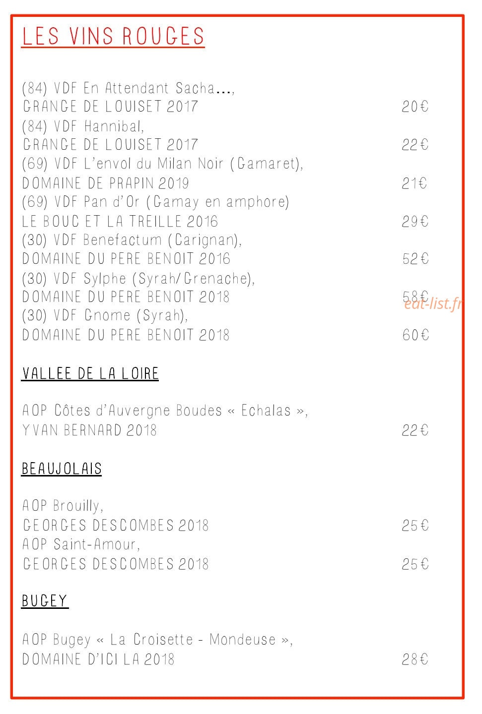 La Tête dans le Local — carte page 11