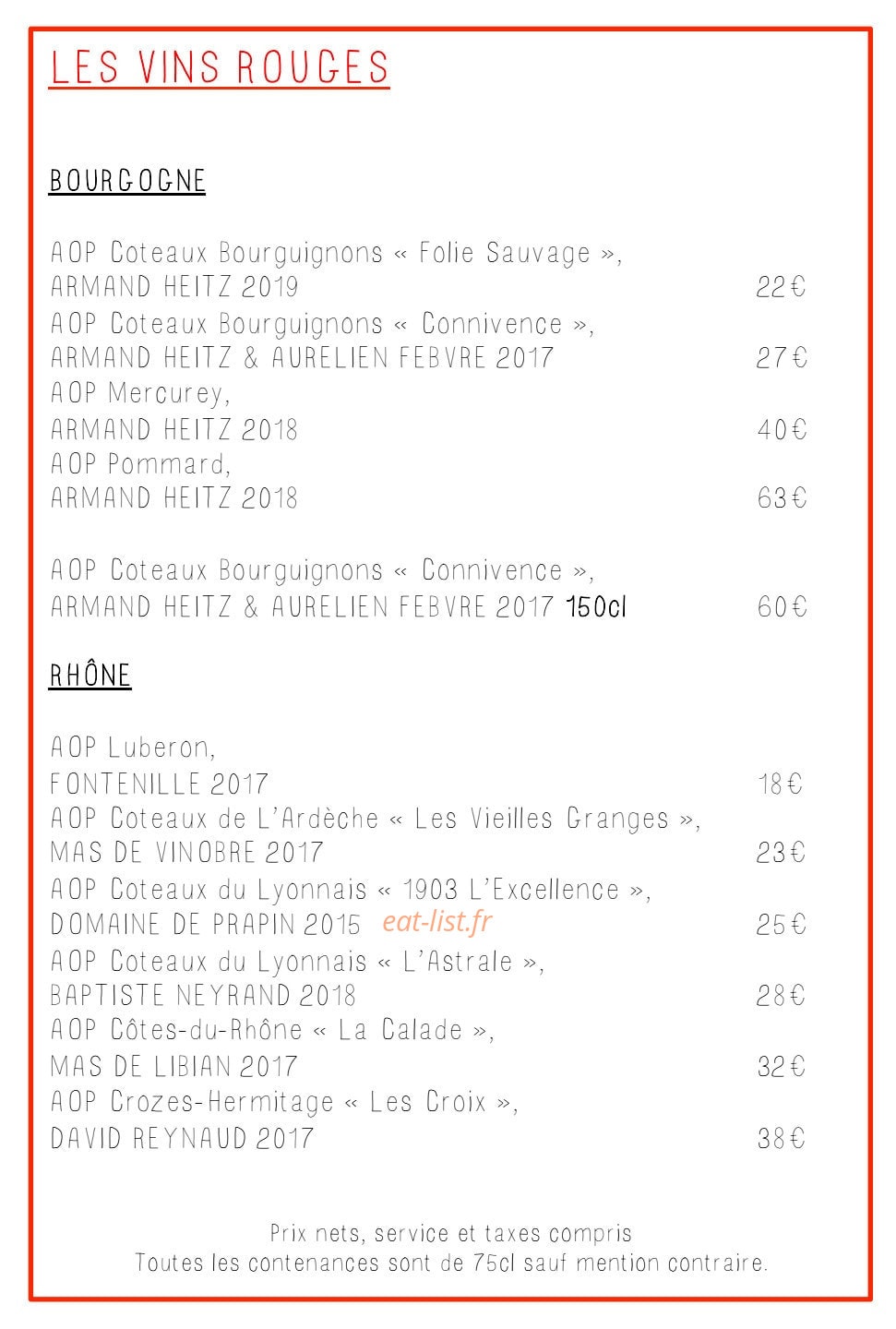 La Tête dans le Local — carte page 12