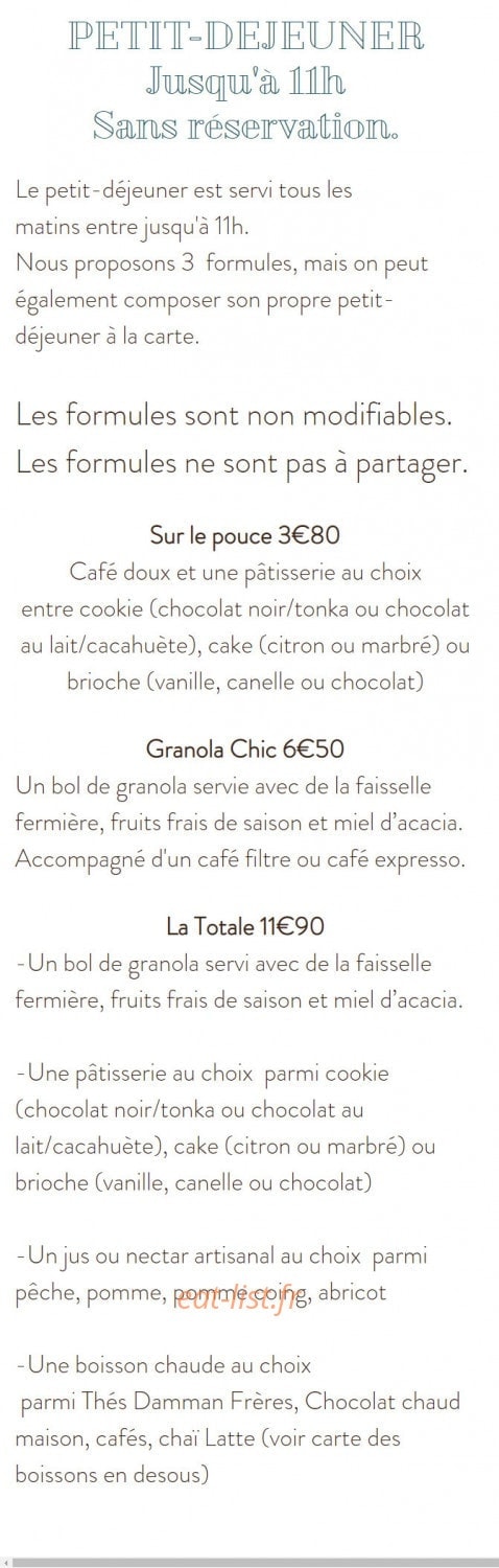 Le kitchen café — carte page 2