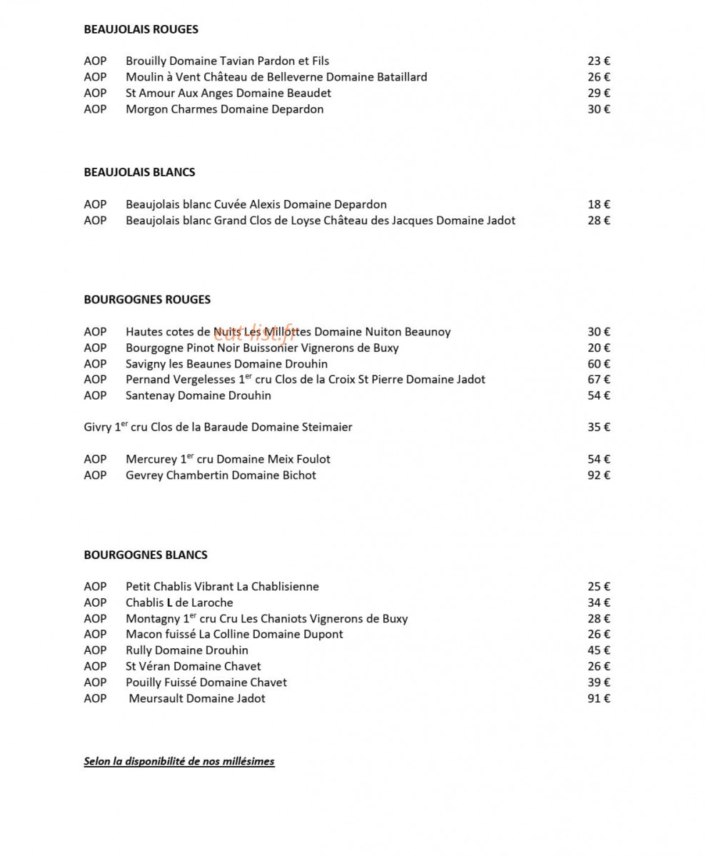 Le Marlow — carte page 3
