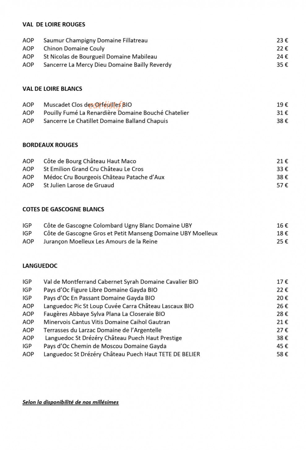 Le Marlow — carte page 4