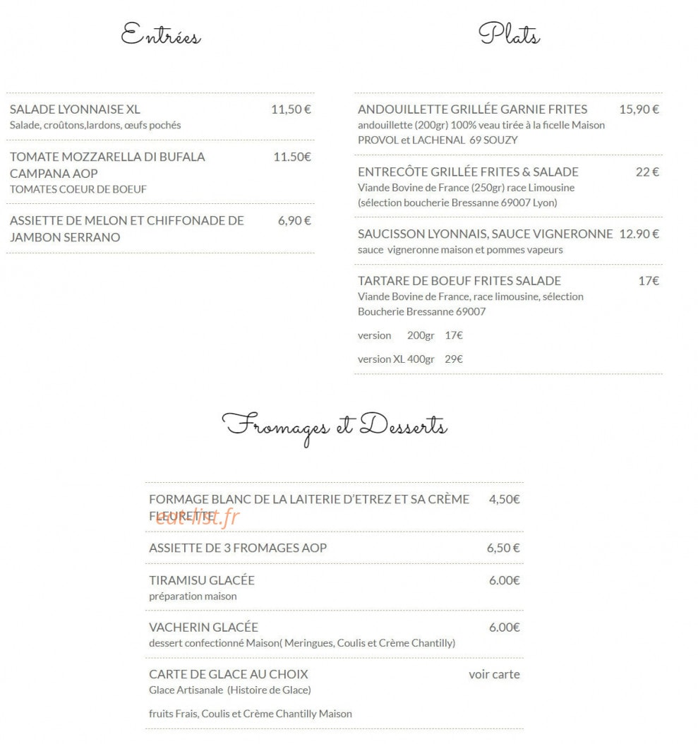 Les Tontons Zingueurs — carte page 1