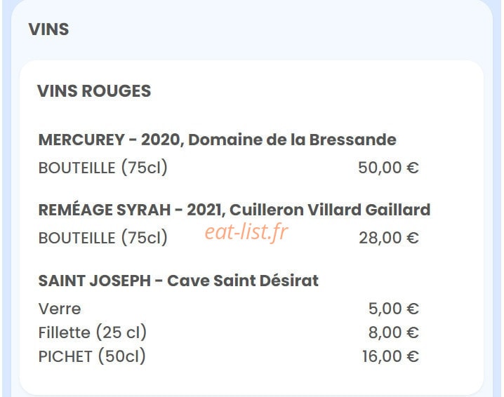 Maison Béguin — carte page 7