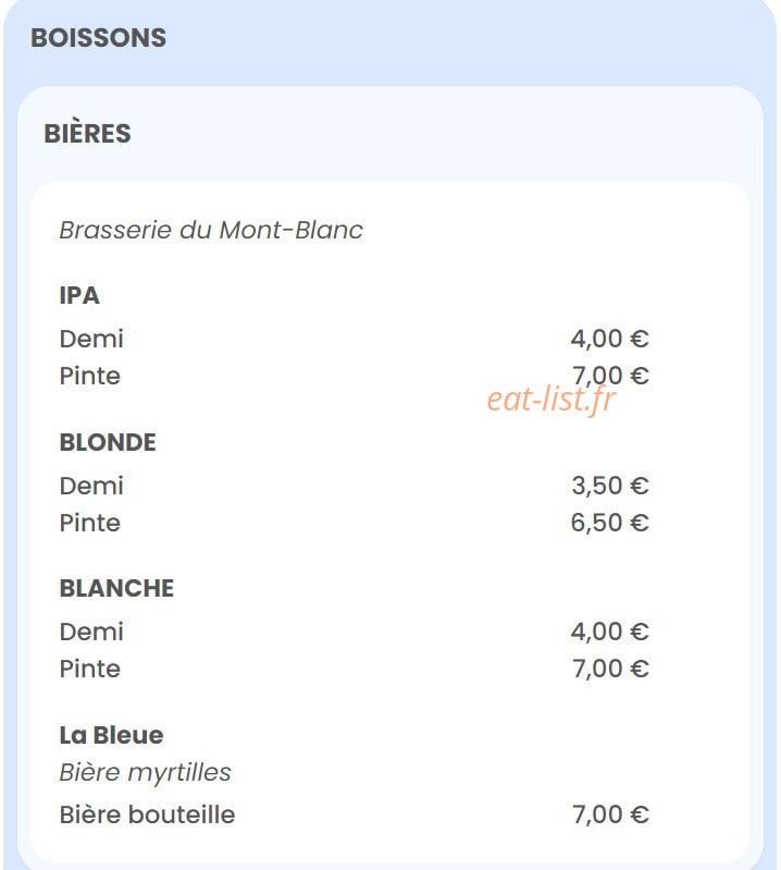 Maison Béguin — carte page 6