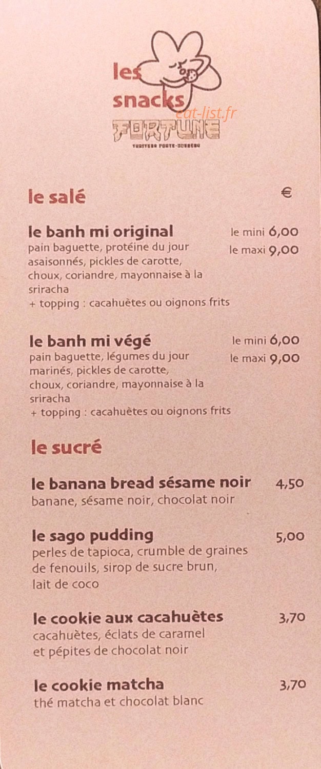 Môt Chút — carte page 2