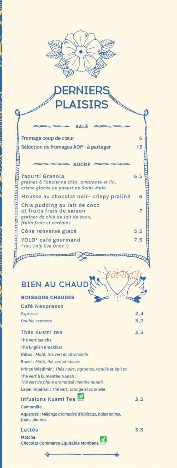 N'Café Gerland — carte page 4