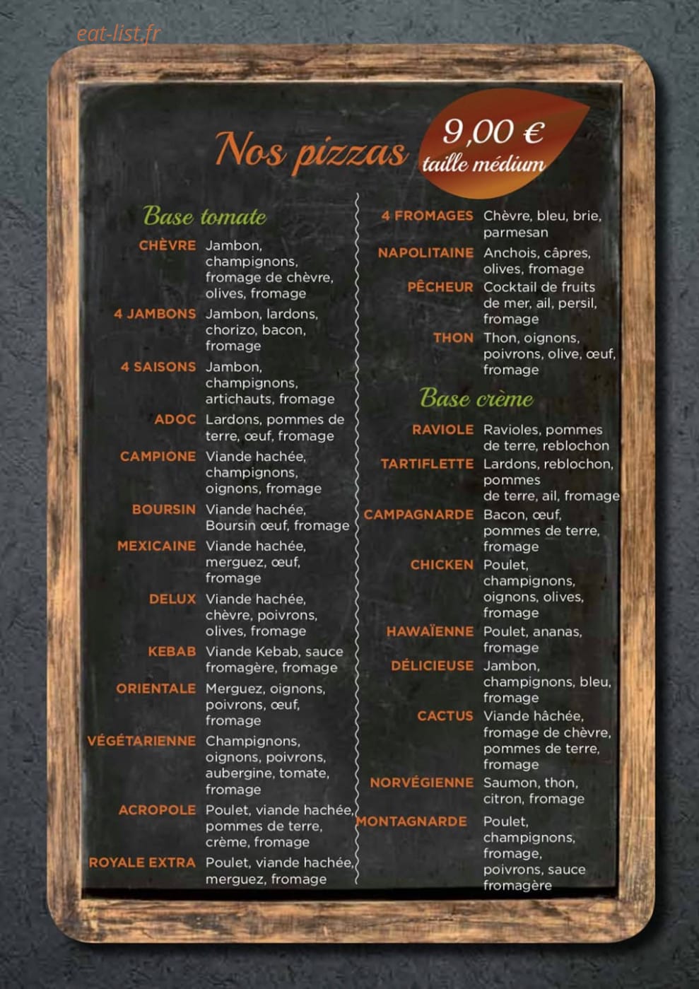 PalaPizza — carte page 3
