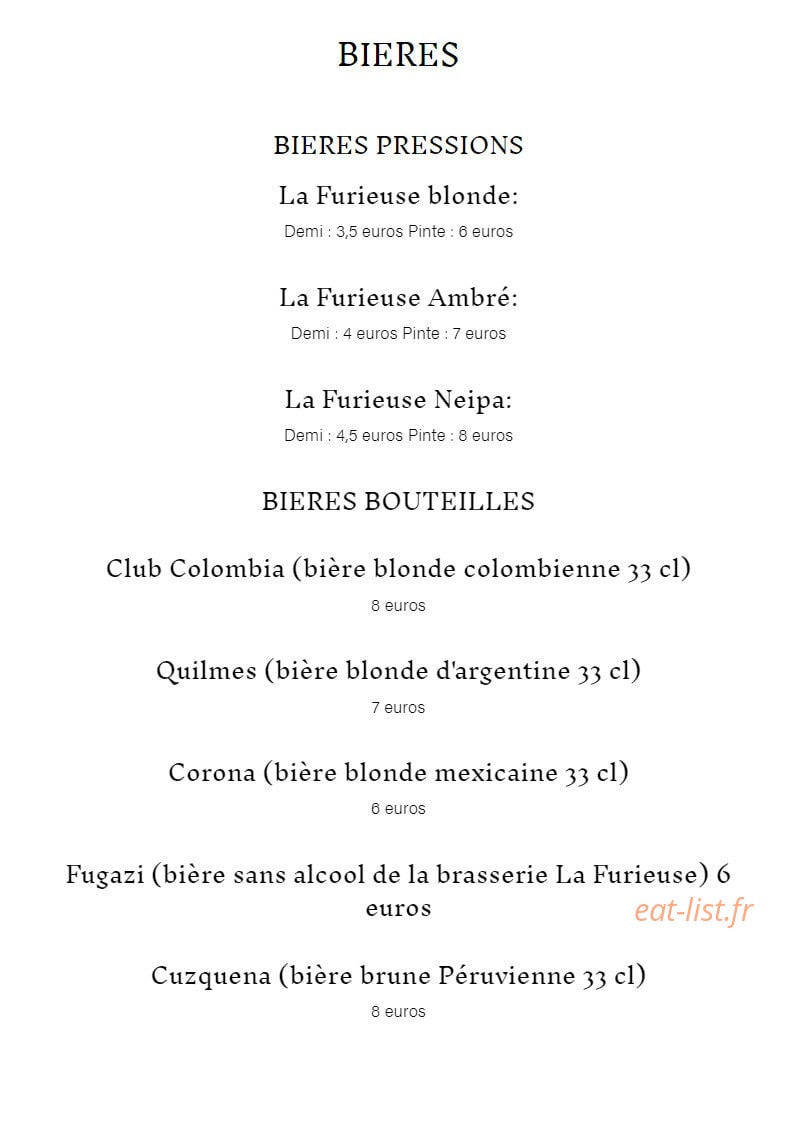 picaflores — carte page 6