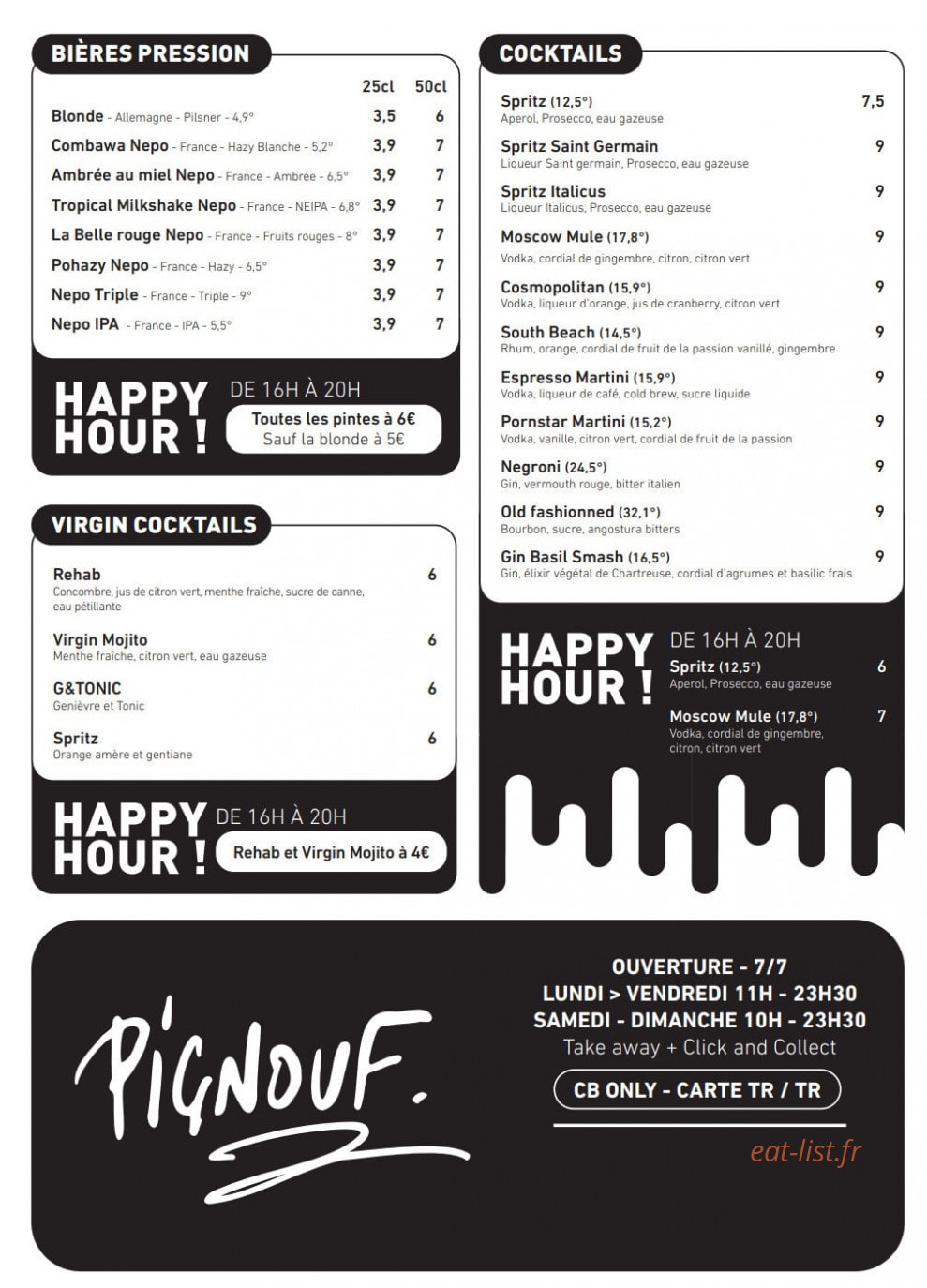 Pignouf — carte page 1