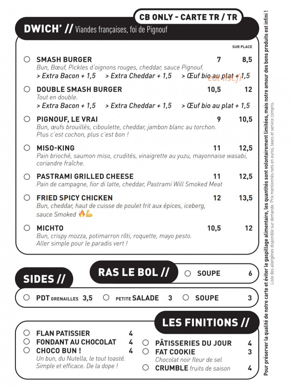 Pignouf — carte page 2