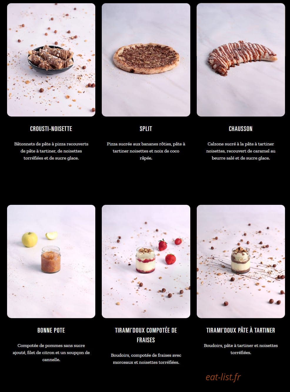 Pizza Cosy — carte page 6