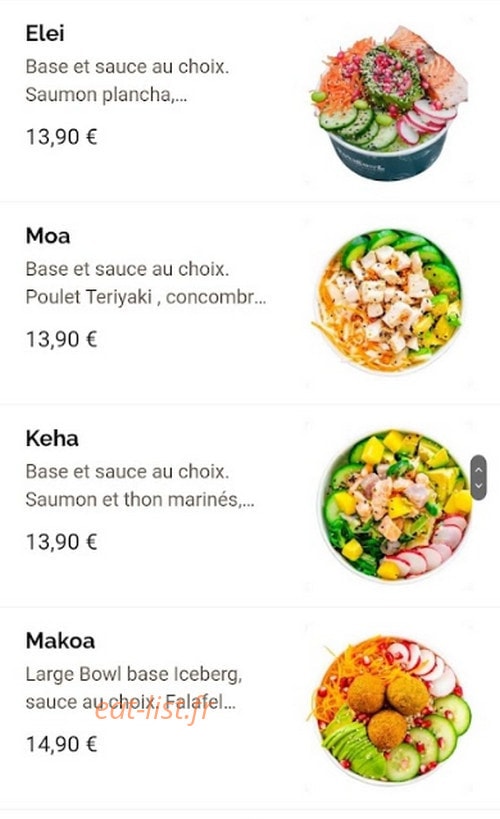 Pokibowl — carte page 2