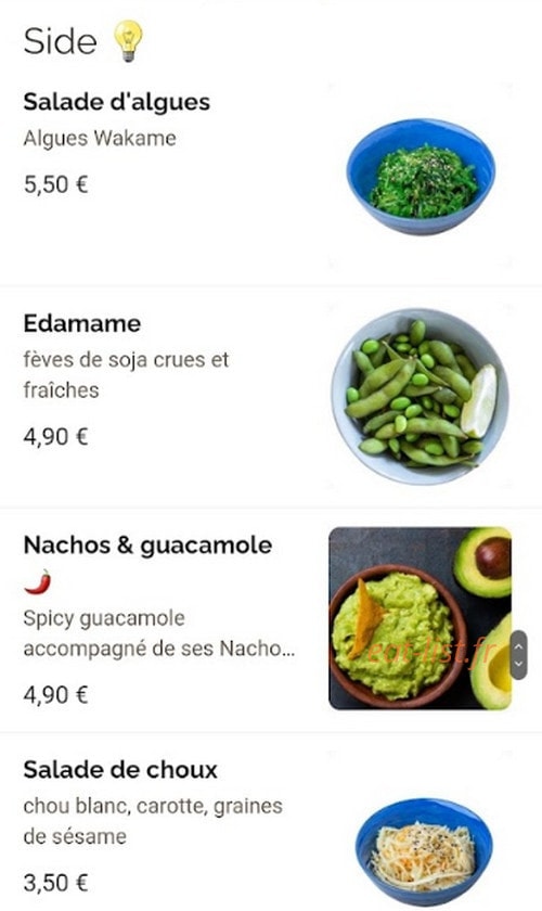 Pokibowl — carte page 3