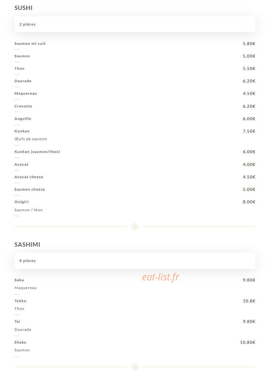 Ramen Masa — carte page 7