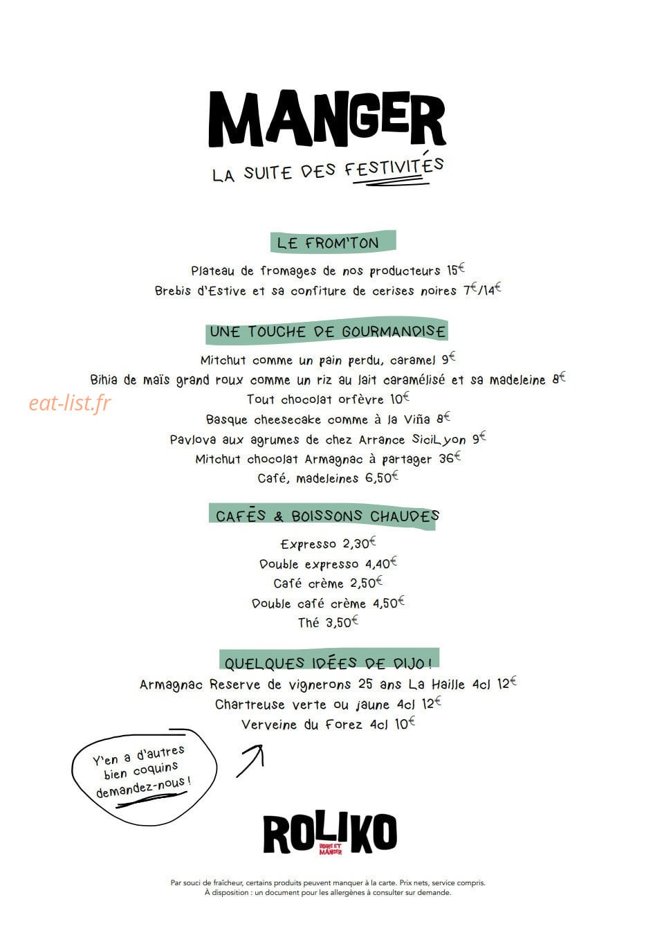Roliko — carte page 2