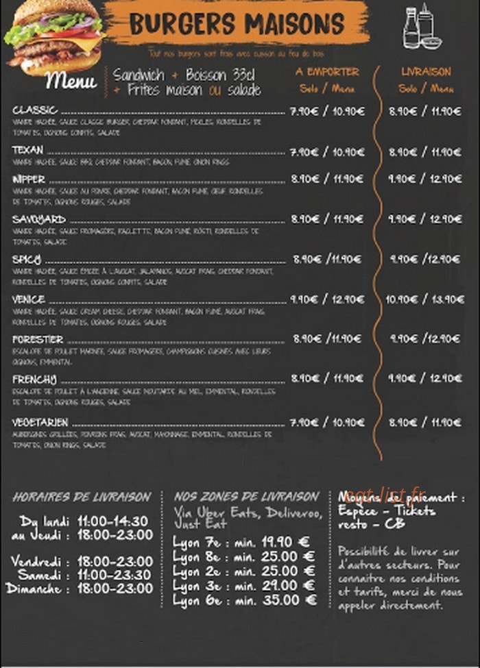 Savory — carte page 3