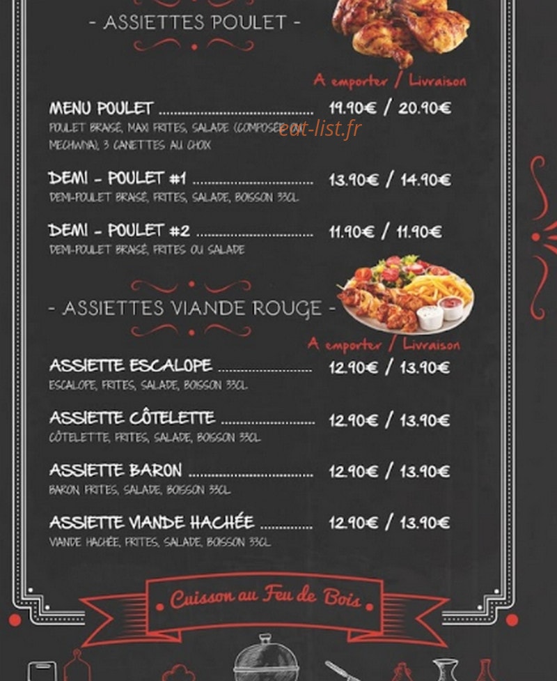 Savory — carte page 1
