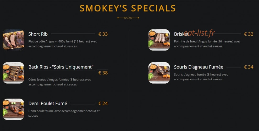 Smokey — carte page 1