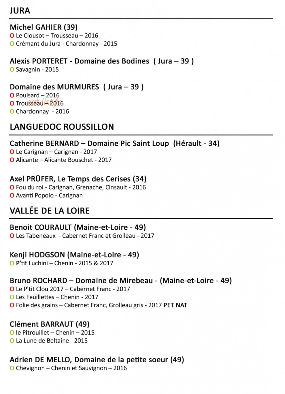 Stamtich — carte page 3