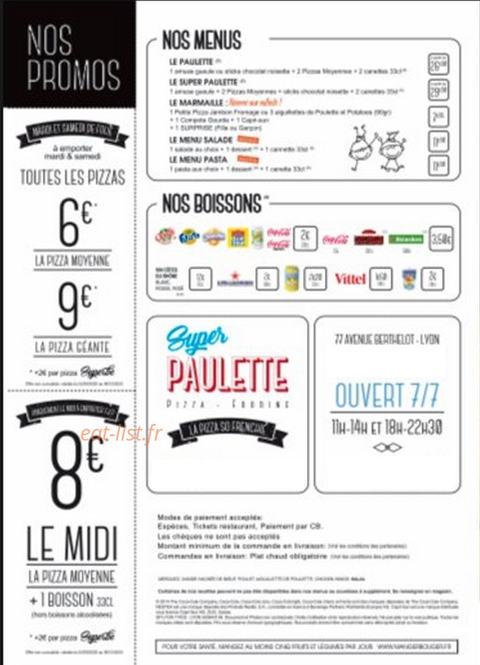 Super Paulette — carte page 4