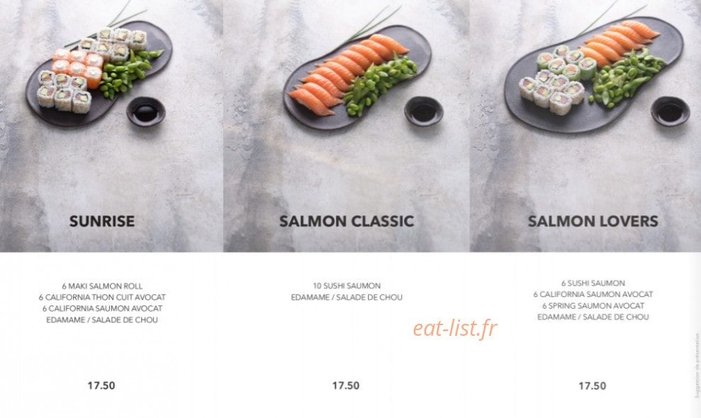 Sushi Shop — carte page 10