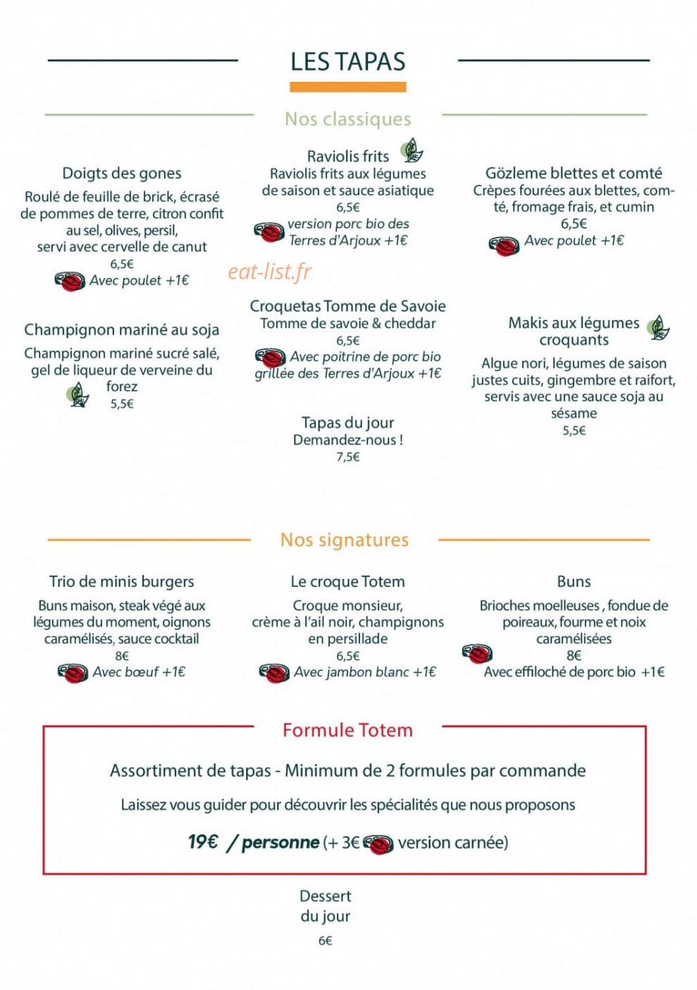 Totem & Tempo — carte page 4