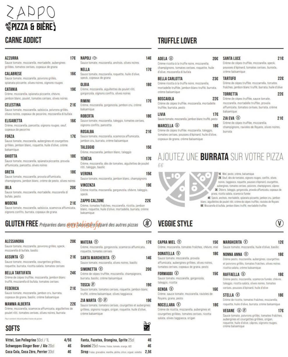 Zappo — carte page 2