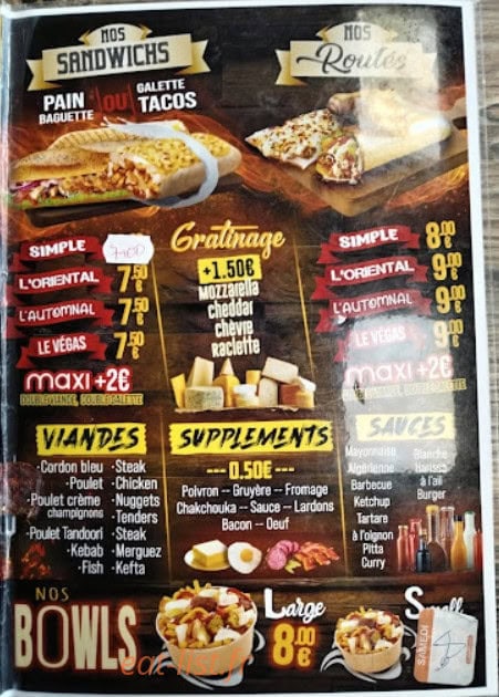 Chik'N Burger 8 lyon — carte page 5
