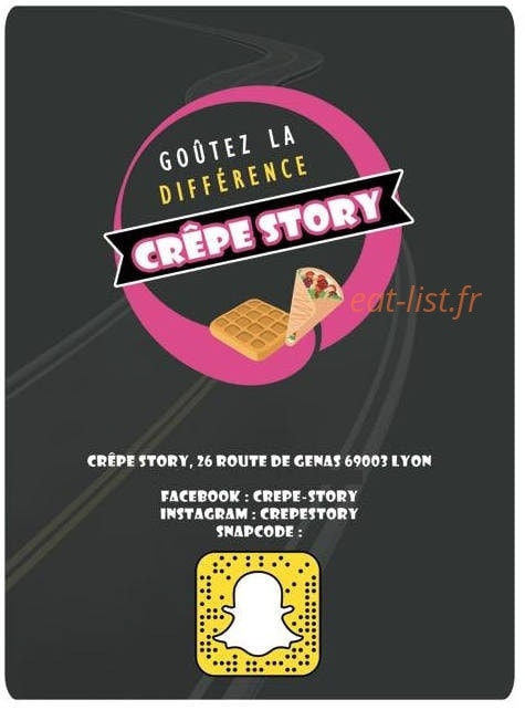 Crêpe story — carte page 1
