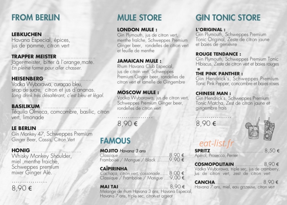 Kaffee Berlin — carte page 4