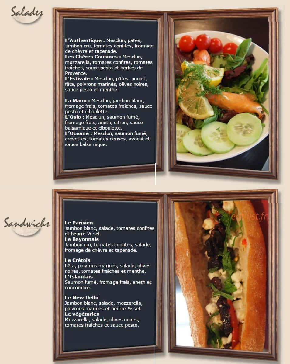 L'Authentique — carte page 1