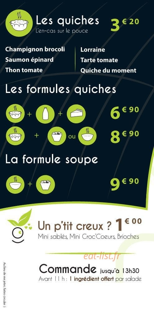 Le Moulin à Salades — carte page 5