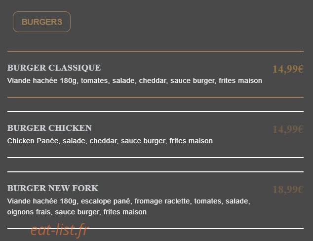 New Fork — carte page 5