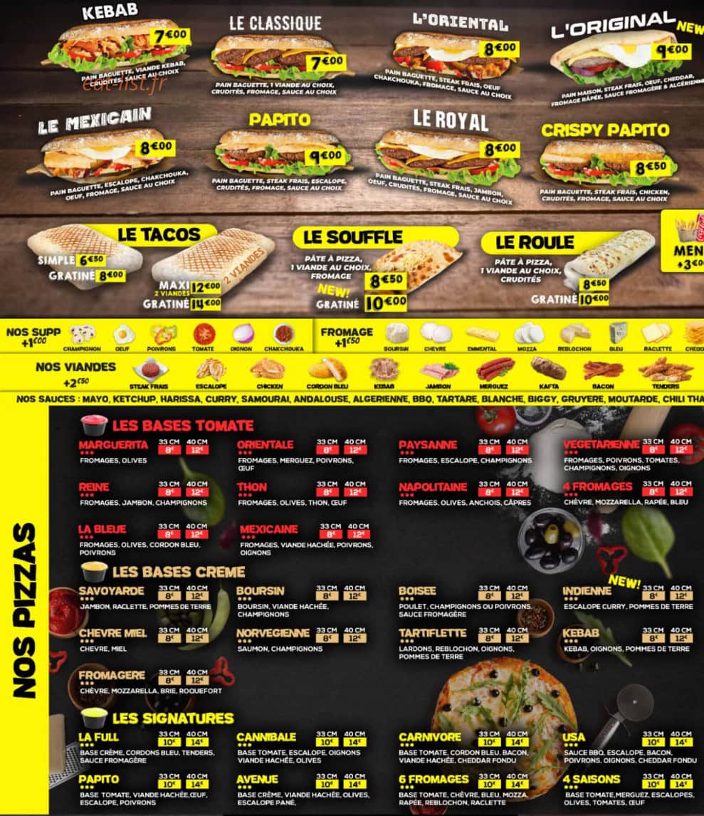 Papito — carte page 2