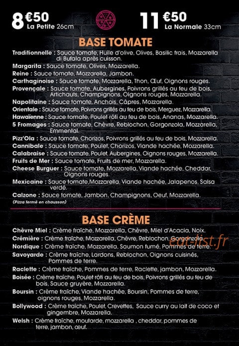Pizz'amore — carte page 2