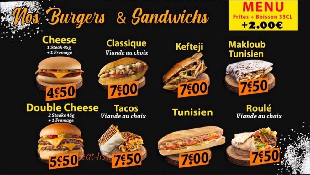 Resto Jeser — carte page 4