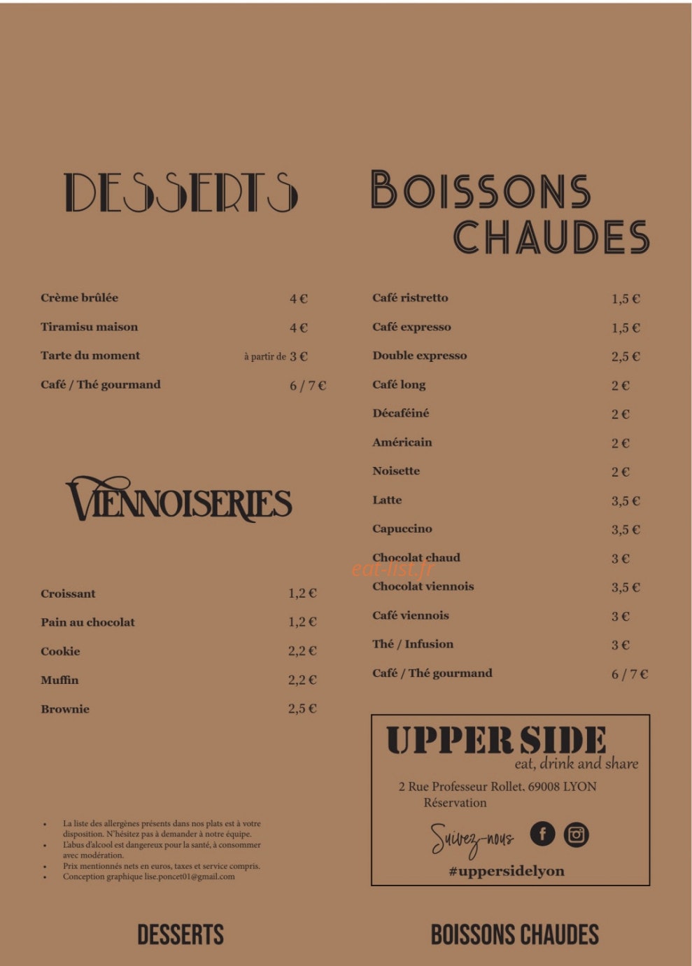 Upper Side — carte page 4