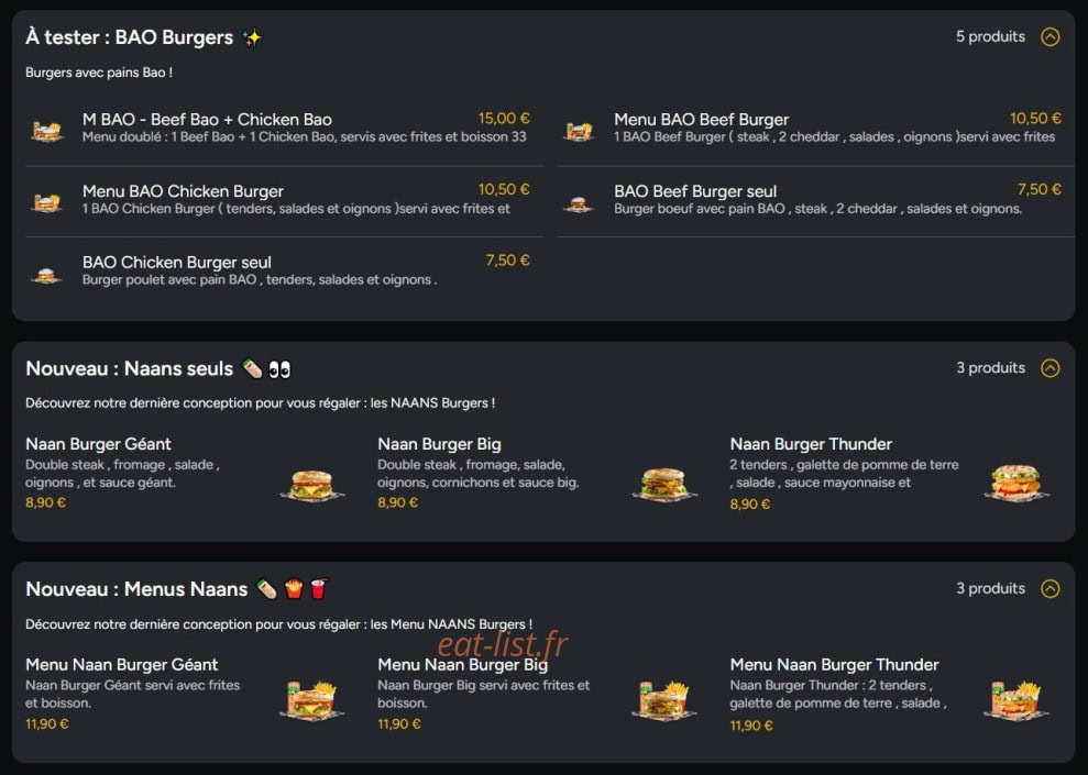 Big M — carte page 3