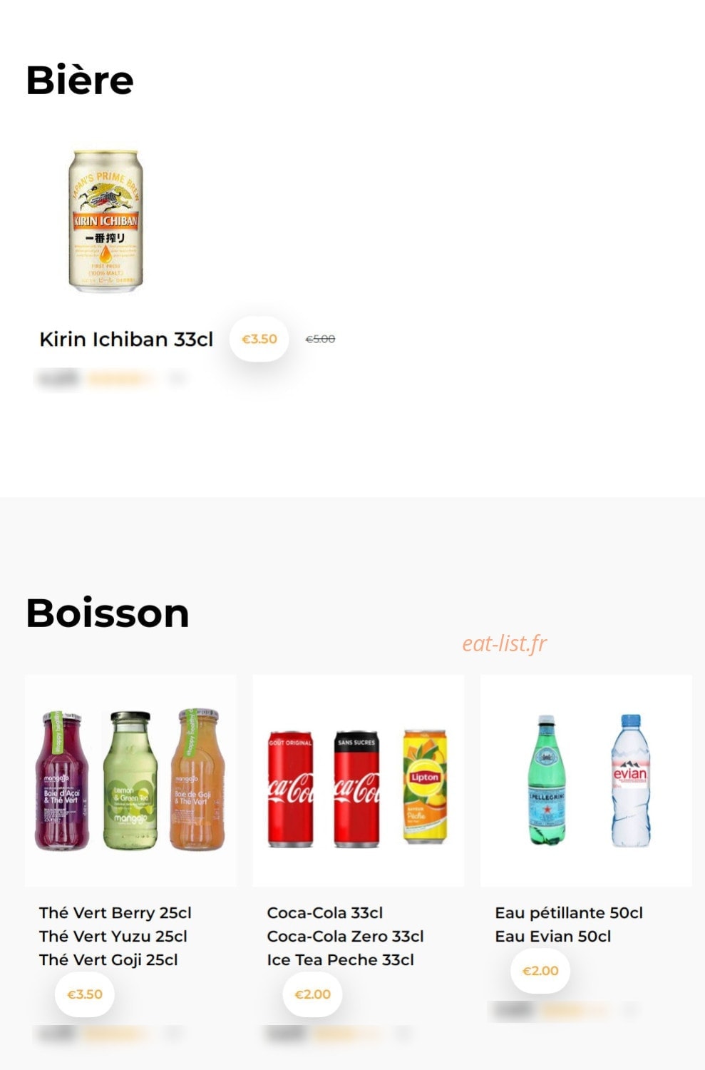 Bon Wok — carte page 7
