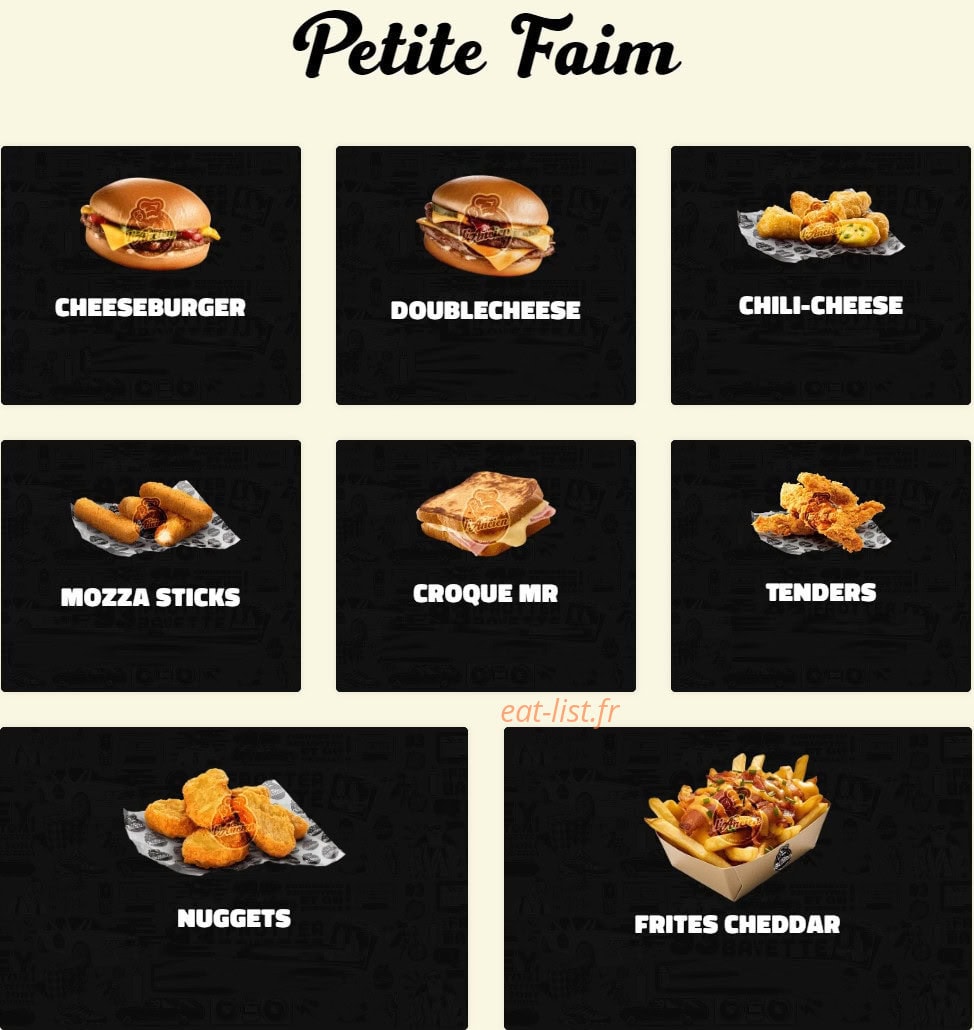 Chez L'ancien — carte page 6