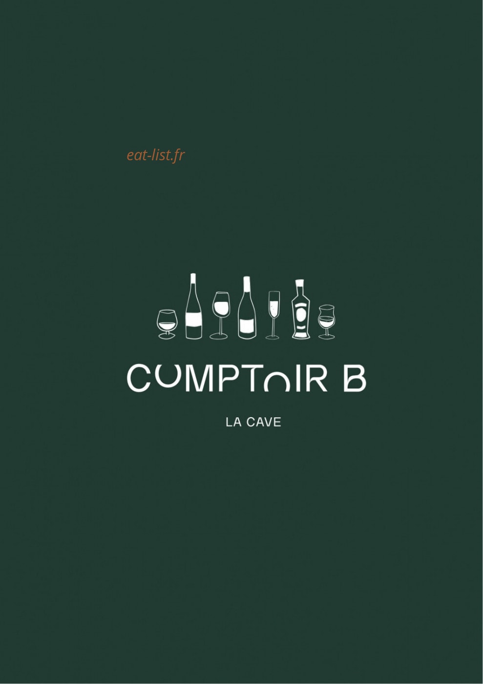Comptoir B — carte page 6