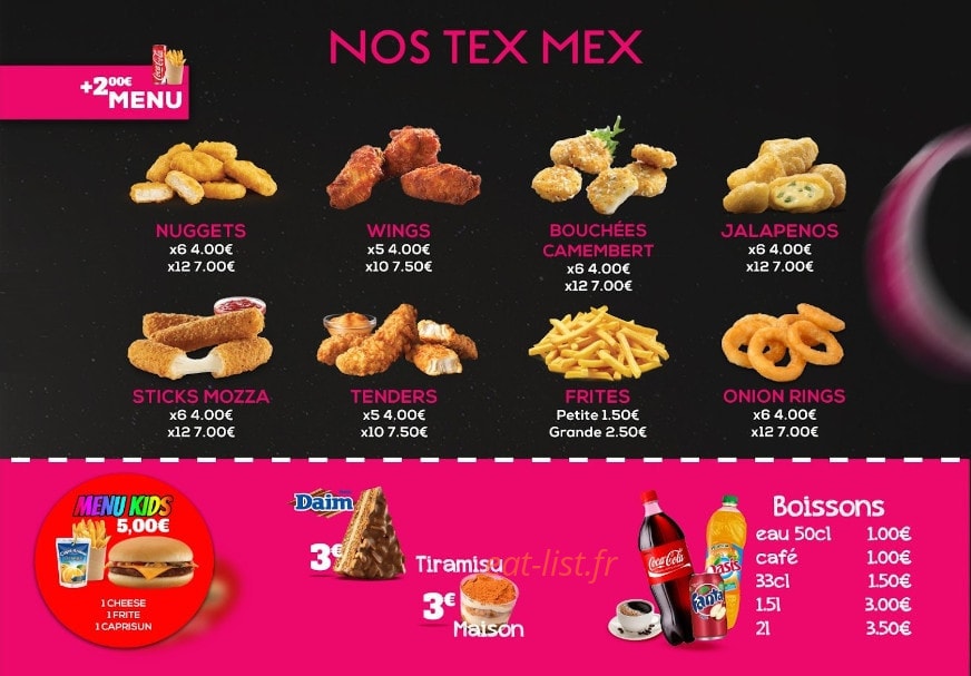 Cosy tacos — carte page 5