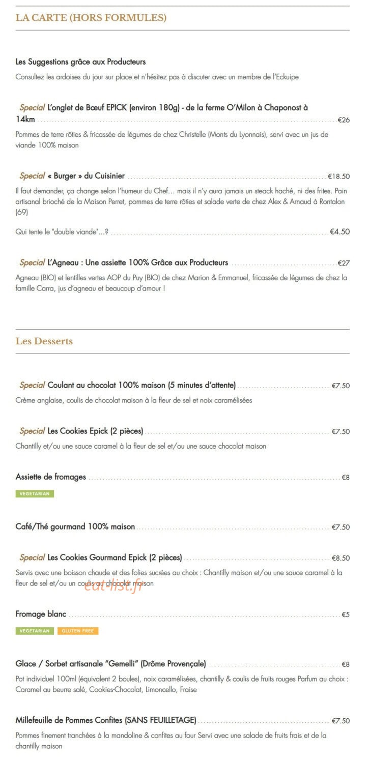 L'Epick — carte page 2