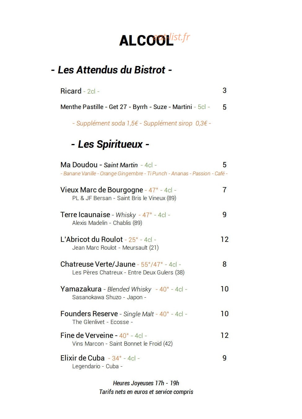 La Balonge — carte page 6
